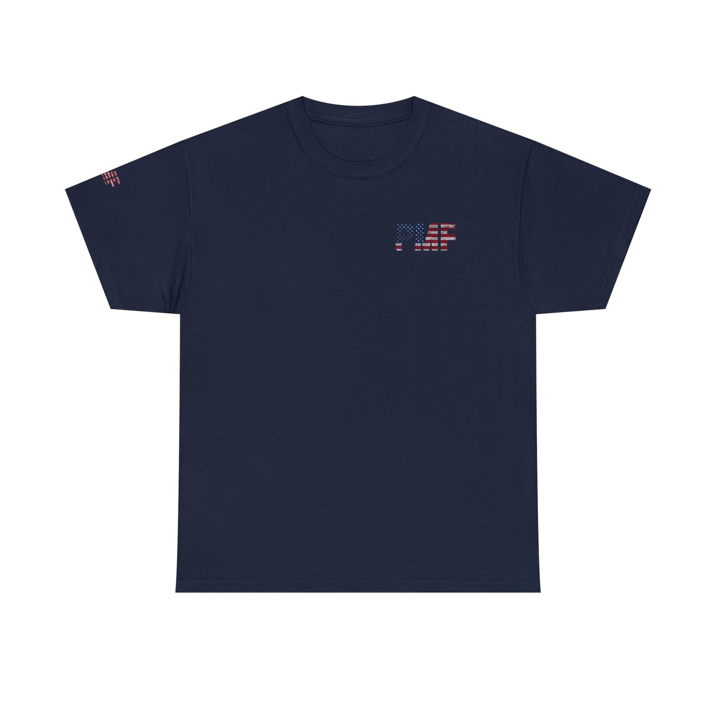 Patriotic Unisex Heavy Cotton Tee - #ProjectMegaFlag Design